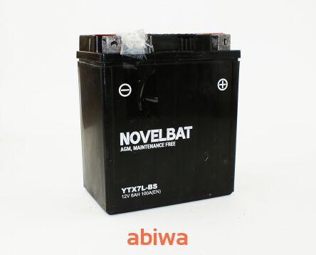 AKUMULATOR 12V YTX7L-BS NOVELBAT AGM 6Ah