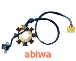 CEWKI ISKROWNIKA (STATOR) 8-ZWOJOWE ATV, BASHAN 200-250CCM 5-kabli