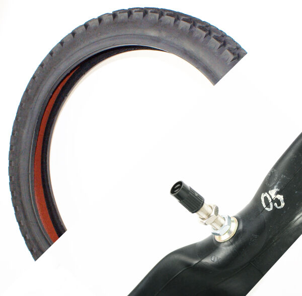 OPONA 2,75-18 TT-  BOSS TIRE BL-209 + DĘTKA