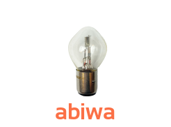 ŻARÓWKA LAMPY -BAŃKA PRZÓD  6V - 25W/25W S2 / BA20D