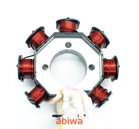 CEWKI ISKROWNIKA (STATOR) 8-ZWOJOWE CB 250CCM ZS 169FMM 5-kabli