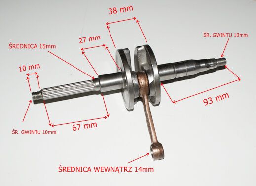 WAŁ KORBOWY 2T- 17 frezów (QUANTUM,PASSO,JOG)-ANH