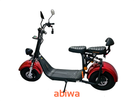 MOTOROWER ELEKTRYCZNY z homologacją ABIWA - SMARDA SE-03 WIŚNIA