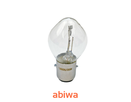 ŻARÓWKA LAMPY - BAŃKA PRZÓD 12V - 25W/25W - BEZ ECE