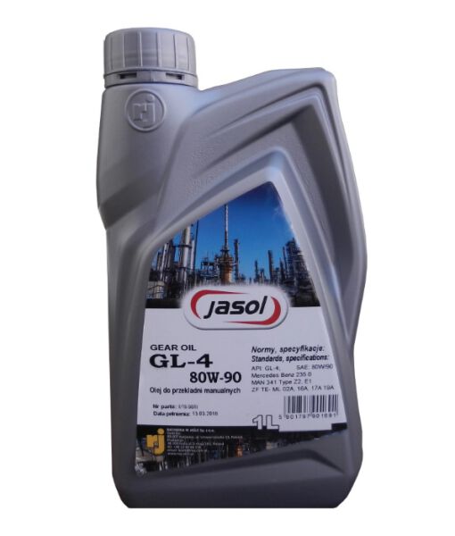 OLEJ PRZEKŁADNIOWY GEAR OIL 80W90 GL-4 1L