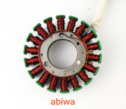 CEWKI ISKROWNIKA (STATOR) 18-ZWOJOWE ATV 250CCM- CIECZ (LINHAI,YAMAHA)