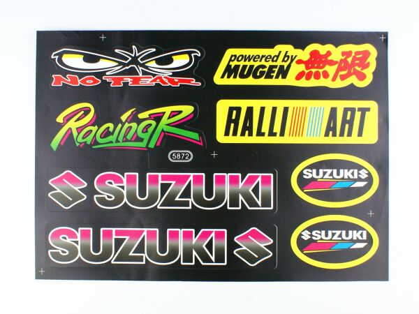 NAKLEJKI TUNING 44,5X31,5 XY-3012 SUZUKI 8 NAKLEJEK