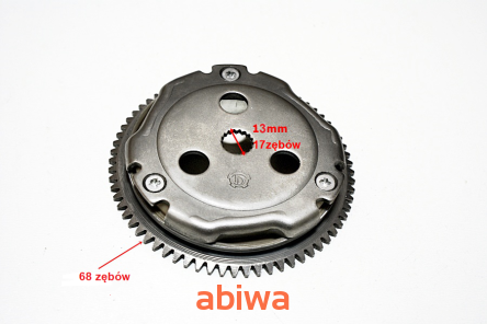 BENDIX SPRZĘGŁO JEDNOKIERUNKOWE ROZRUSZNIKA 2T 13/68 TYPU QUANTUM