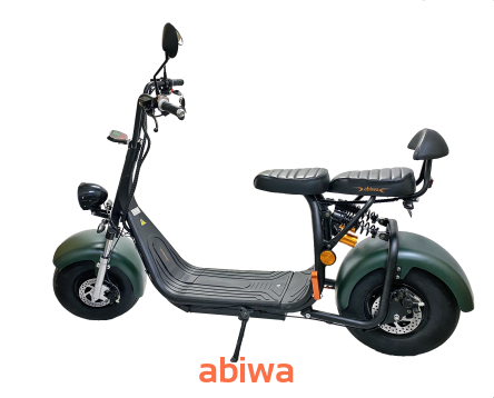 MOTOROWER ELEKTRYCZNY z homologacją ABIWA - SMARDA SE-03 BUTELKOWA ZIELEŃ MAT