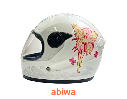 KASK MD-E506 INTEGRALNY DZIECIĘCY WRÓŻKA BIAŁY CE