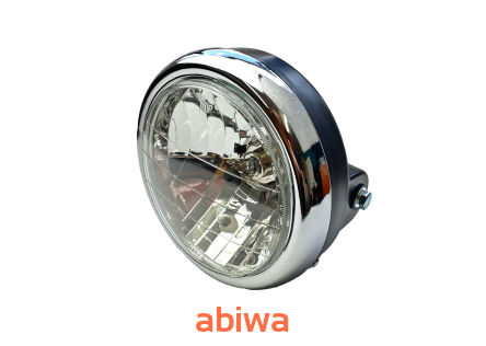 LAMPA PRZÓD KPL.YM50-8B (STREET, SUZUKI BANDIT 650) - żarówka H4 - BEZ ECE